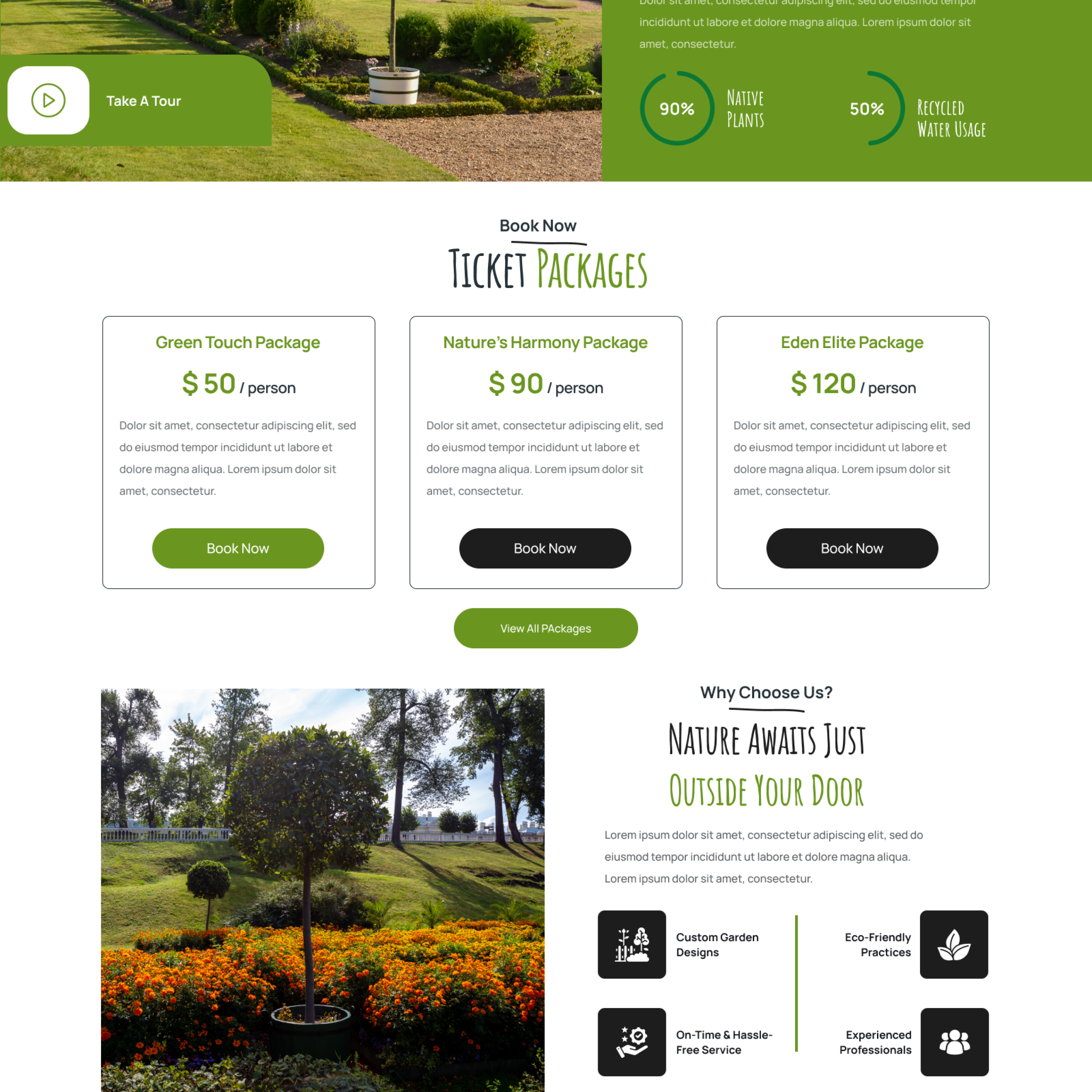 Landscaping WordPress Theme