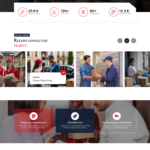 Courier Delivery WordPress Theme