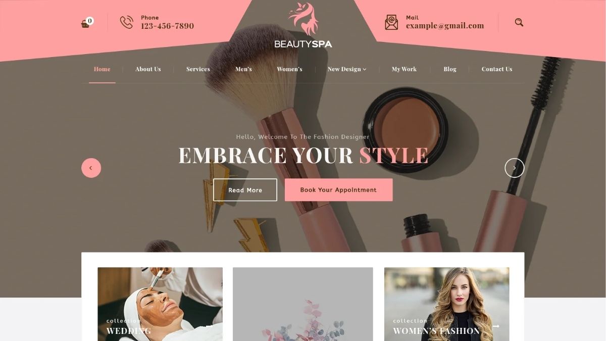 Beauty WordPress Theme
