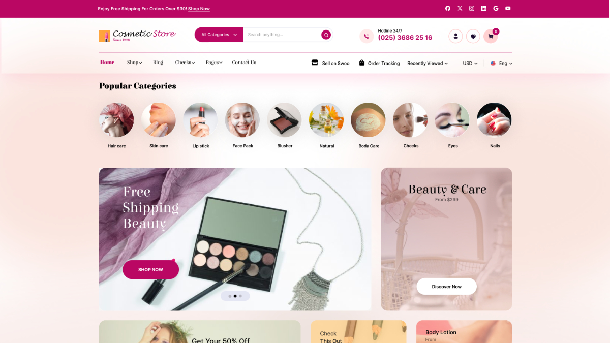 Makeup WordPress Theme