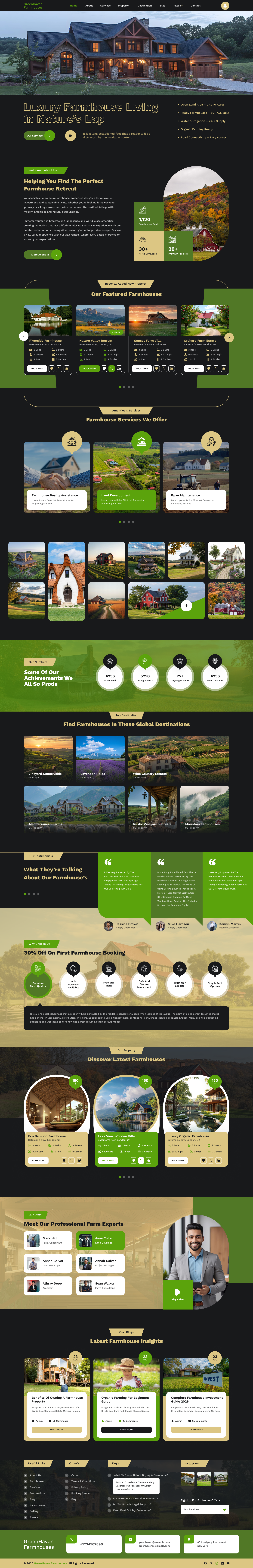 Farmhouse WordPress Theme