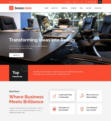 Business Solution WordPress Theme