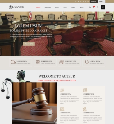 Legal Consultant WordPress Theme