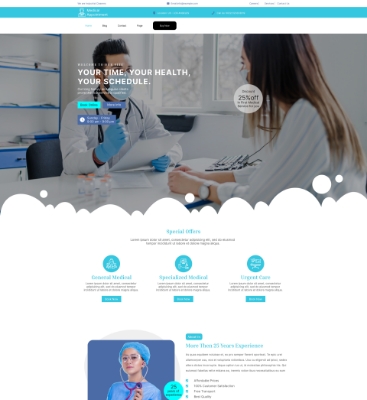 Medical Appointment WordPress Theme