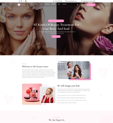 Beauty Center WordPress Theme