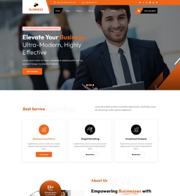 Corporate WordPress Theme