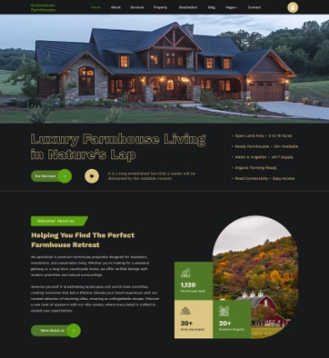 Farmhouse WordPress Theme