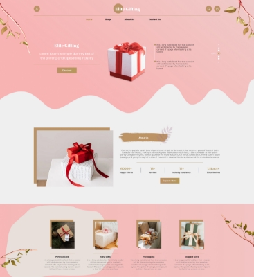 Gift Shop WordPress Theme
