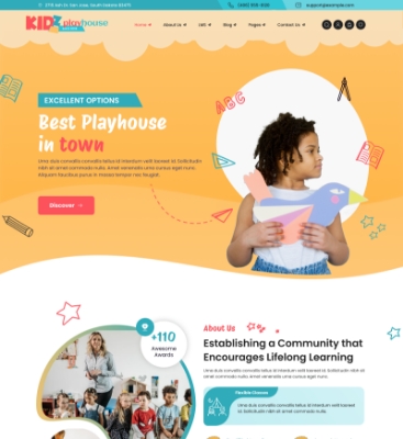 Kindergarten WordPress Theme