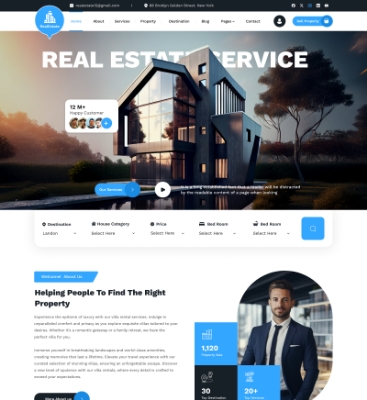 Real Estate WordPress Theme