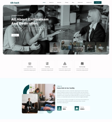 Wellness Coach WordPress Theme